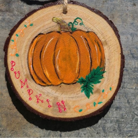 Custom Halloween and fall ornaments painting reference pictures - Picture 5 of 15